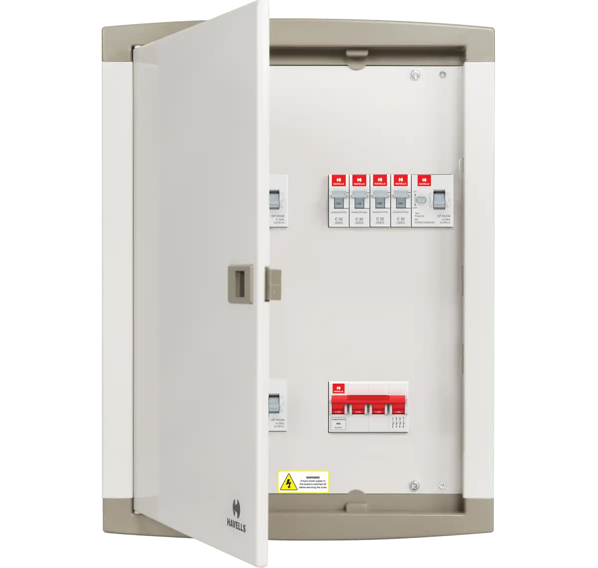 HAVELLS TPN26way 1+18(17.5+13.5+4"HORIZONTAL DOUBLE DOOR DBS