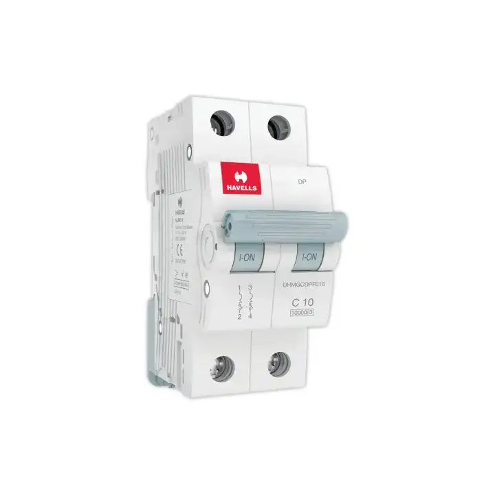 HAVELLS MCB DP 50A 10kA Miniature Circuit Breaker Double Pole 2P