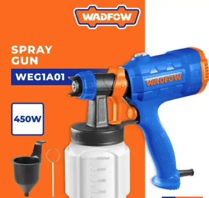 WADFOW 450W ELECTRIC POWER PAINT SPRAY GUN
