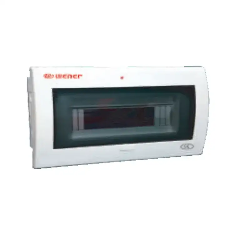 WENER Plastic Distribution Box 10-13 Way (11.7x7.2x3in) Electrical MCB Protection Circuit Breaker DB Board Capacity