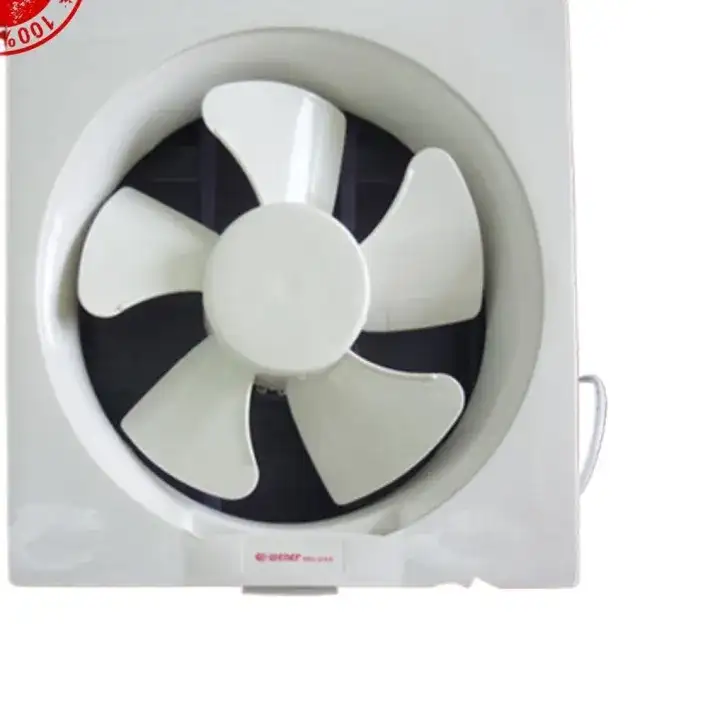 WENER Deluxe Exhaust Fan Wall 6 Inch PVC Plastic with Copper Winding Motor 6”