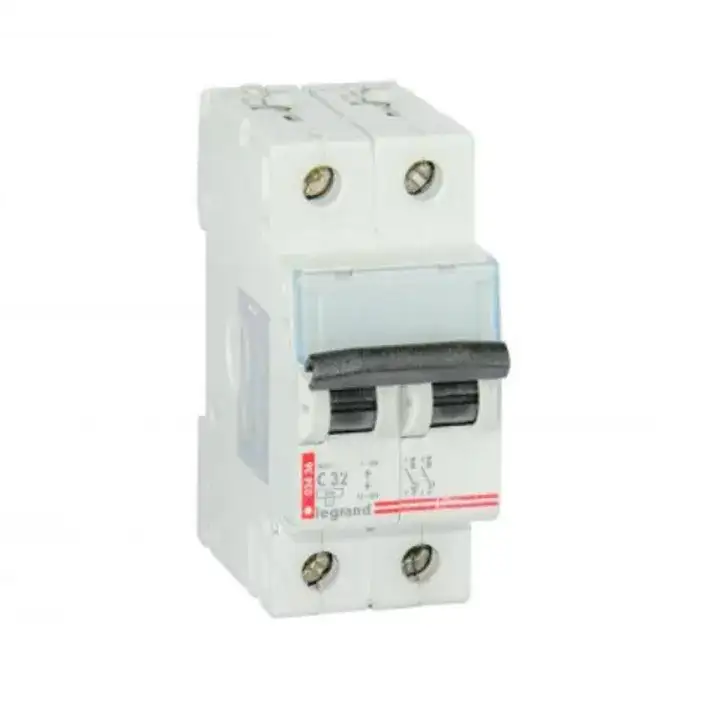 Legrand 63A MCB DP 10kA Miniature Circuit Breaker Double Pole 2P