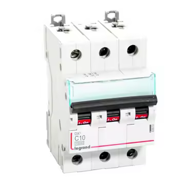 Legrand 10A MCB TP 10kA Miniature Circuit Breaker Three Pole 3P