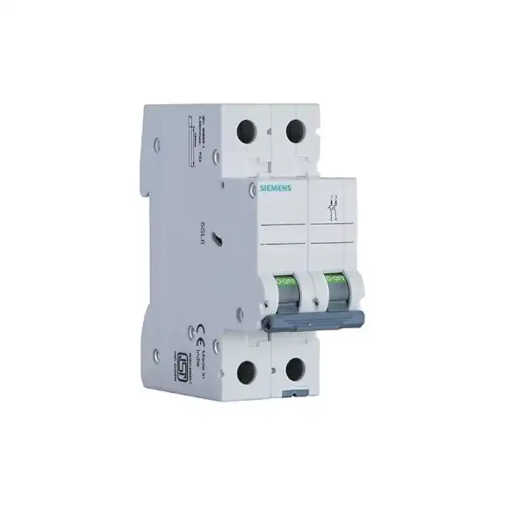 SIEMENS INDIA MCB DP 40A+50A+63A 7.5kA Miniature Circuit Breaker Double Pole 2P