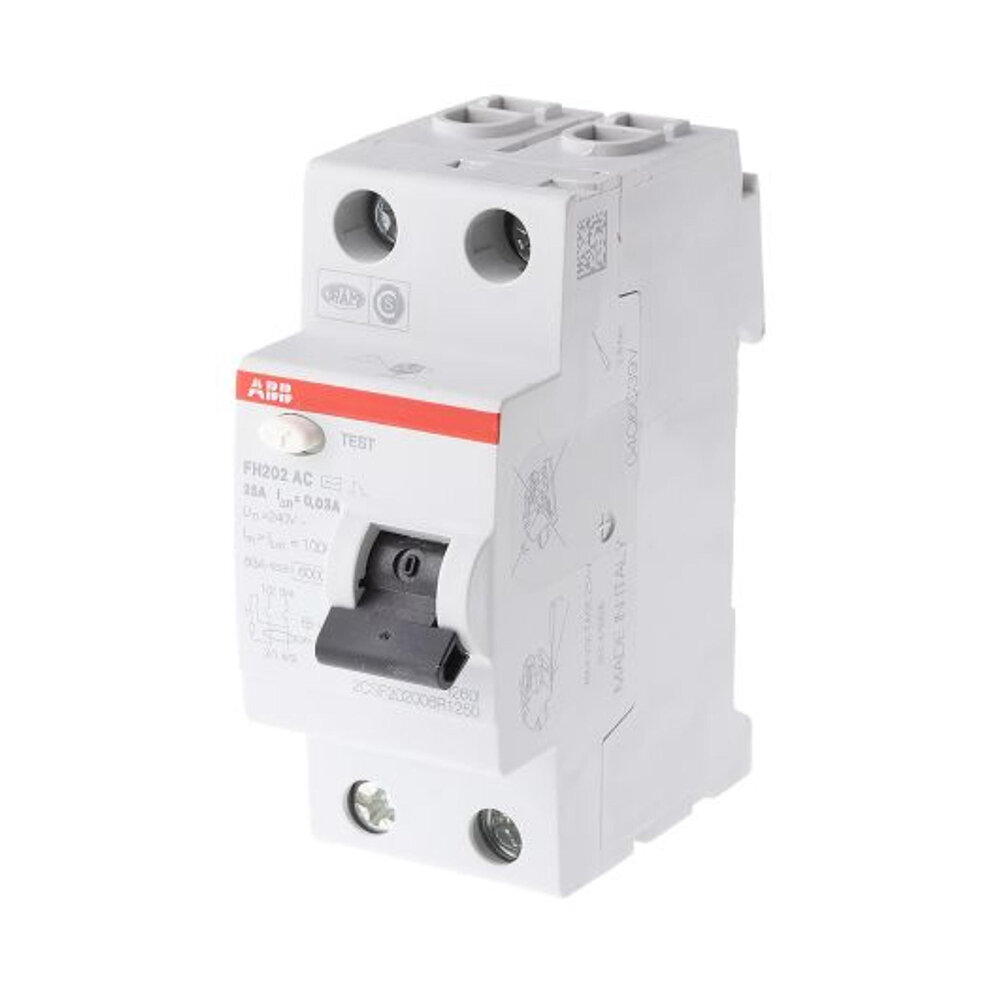 ABB RCCB Circuit Breaker original India 2Pole 16A, 25A, 40A, 63A) Same prices