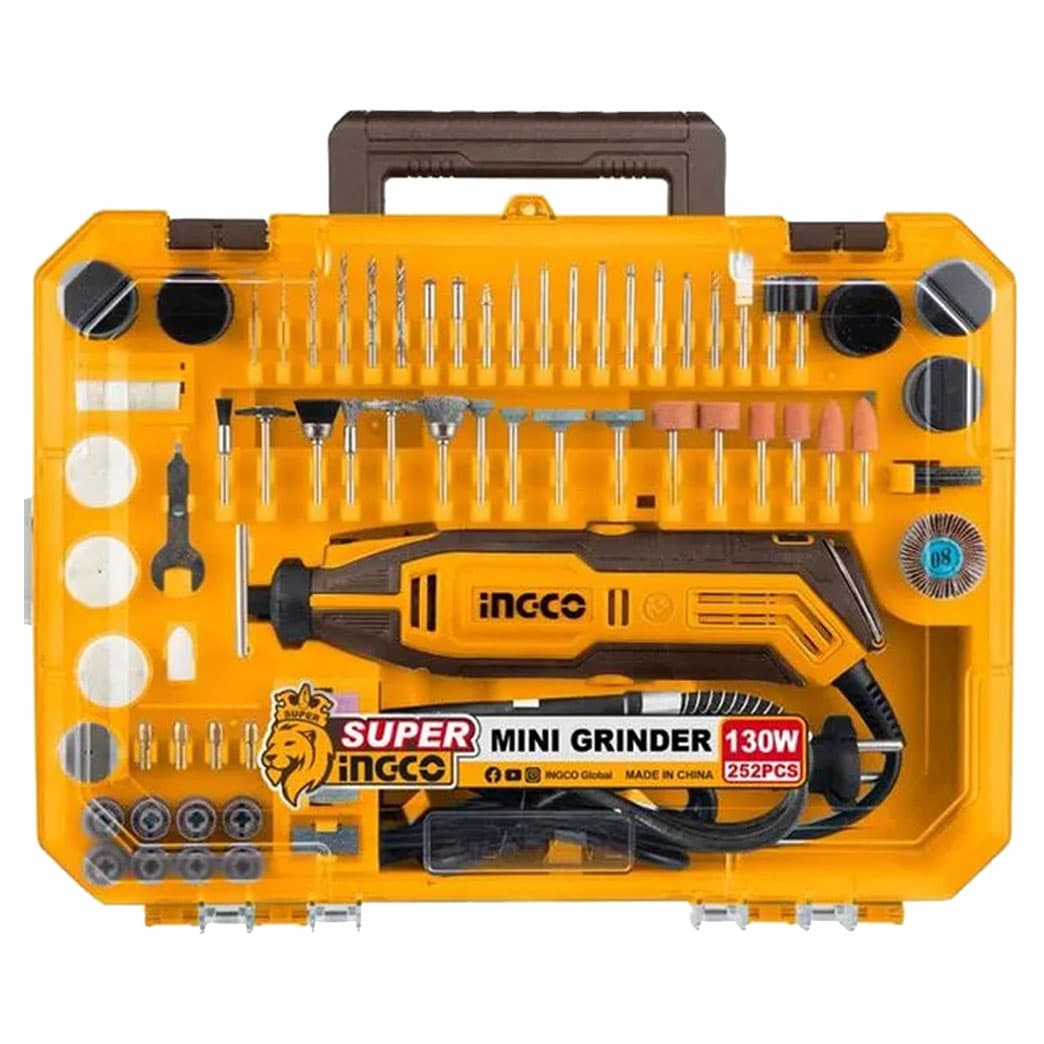 Ingco 130W Mini Die Grinder 109-in-1 Wood Carving Grinding Drill Tuner MG13328