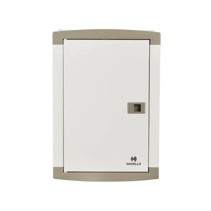 HAVELLS DB Board TPN 4 Way Capacity 1+12 (17x11x4) Three Phase MCB Incoming for Single Phase Outgoing Distribution Box