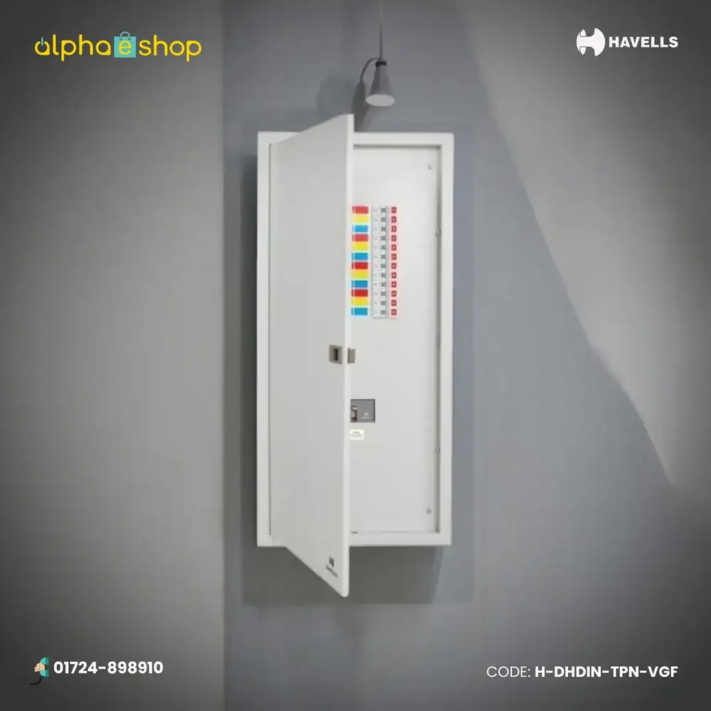 Havells MCCB TPN vertical 12way capacity 1+36(31"+16"+5"