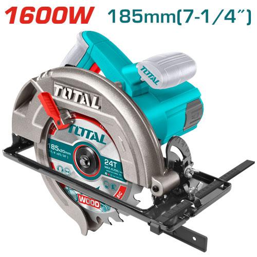 Total Circular Saw 185mm 1600W TS1161856 (D)
