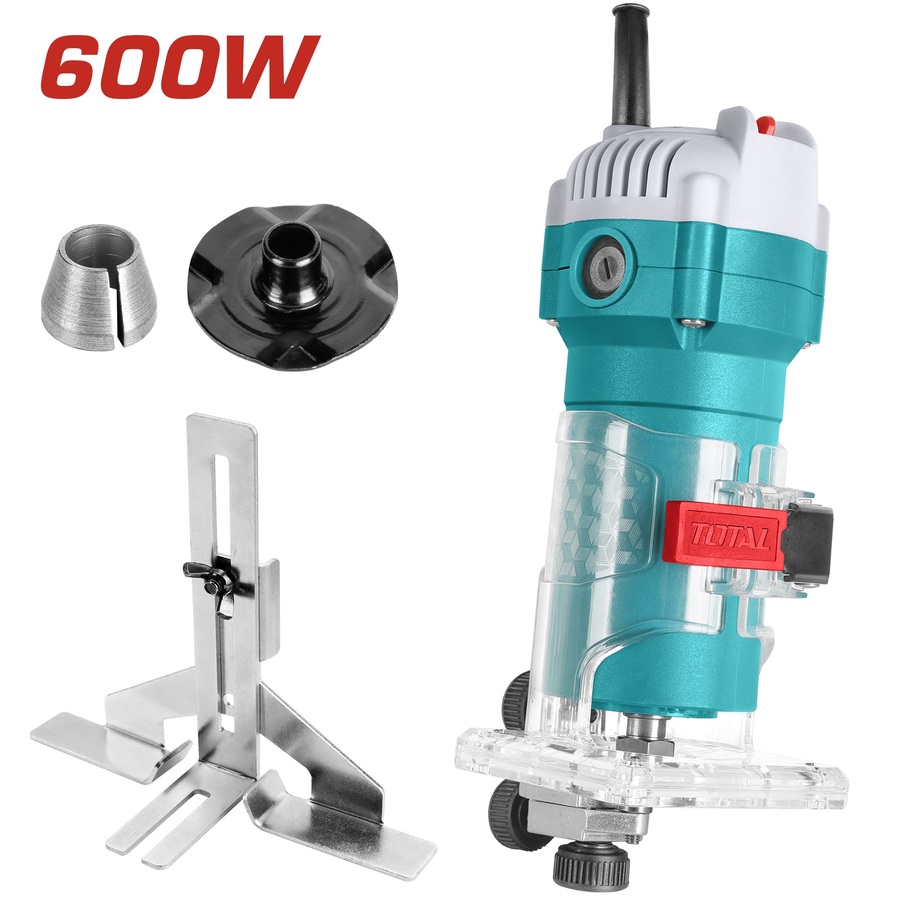 Total trimmer 600W router (TLT6001)