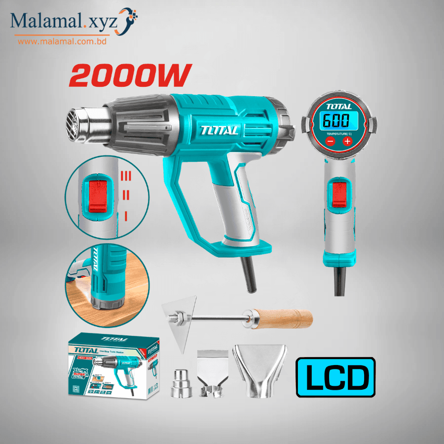 TOTAL Heat Gun 2000W TB20056