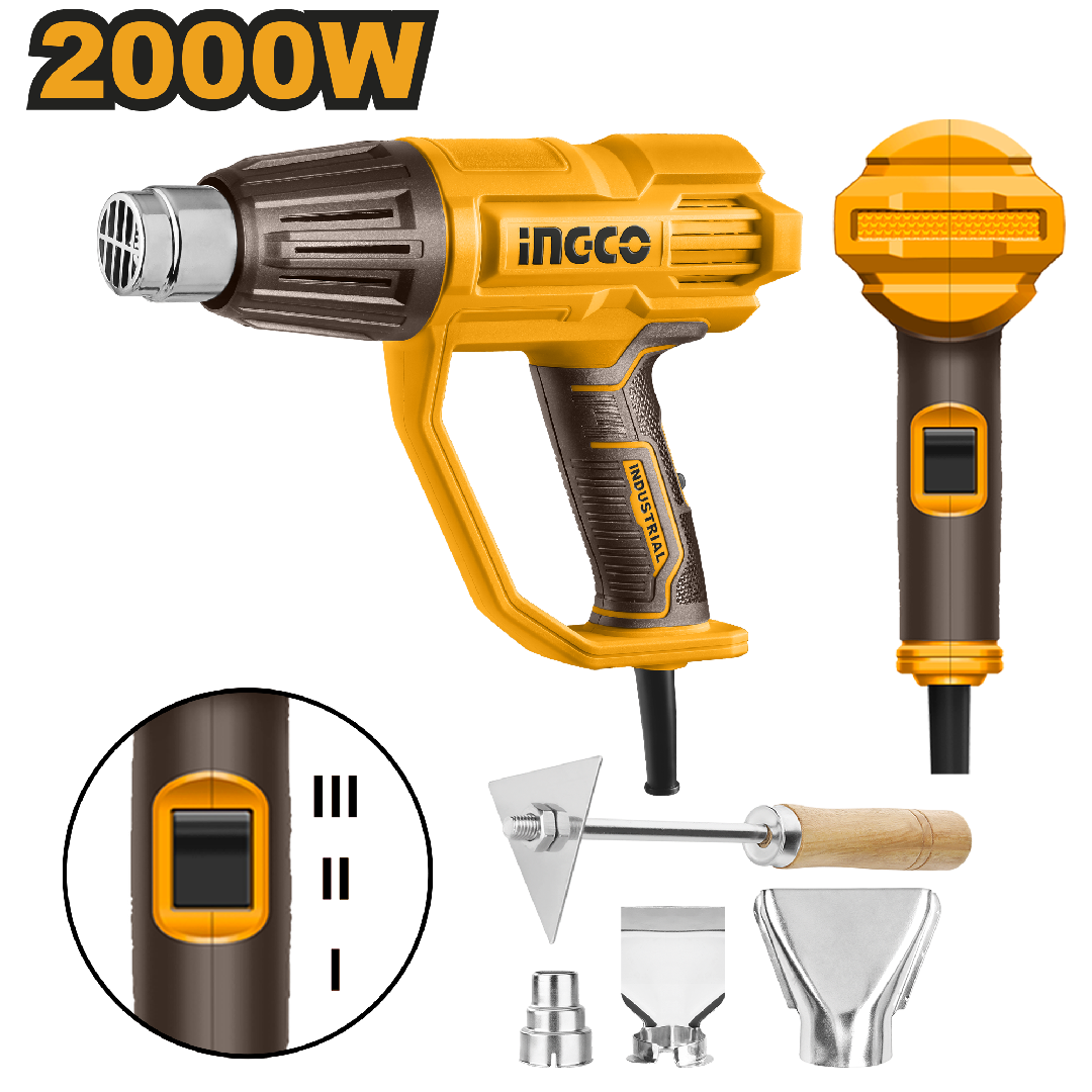 2000W Heat Gun Ingco - Hg200078