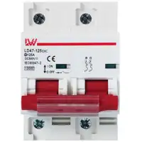 DC MCB 63Ah/125Ah Circuit Breaker