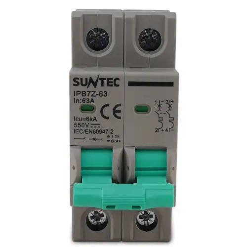 Suntec IPB7Z-DC C16A20A32A40A63A Miniature Circuit Breaker