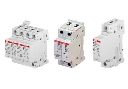 Surge Protection Device (SPD) Type 1+ Type 2+Type 3+Type 4+   Model: OVR T1+2 3N 7 -275s P Brand: ABB Origin: Bulgeria