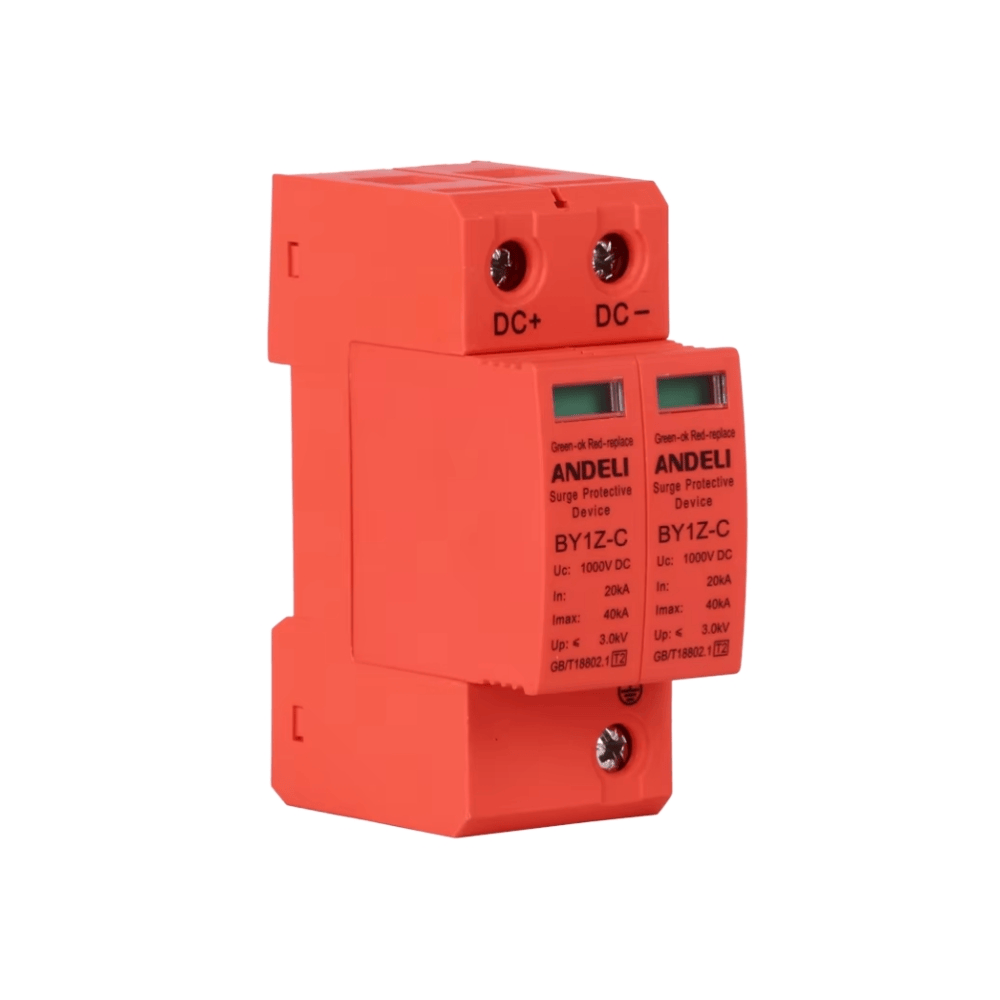 2Pcs  DC SPD 20KA 40kA 63KA Devices Arrester Protector Home Circuit Breaker 2P