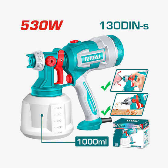 TOTAL Spray Gun 530W (TT4506)
