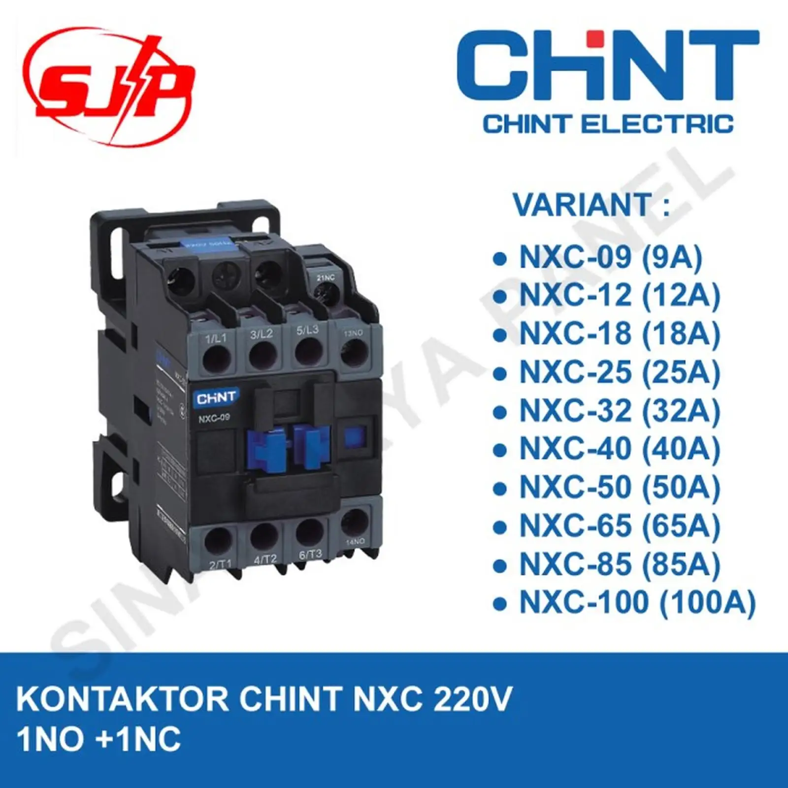 CHINT magnetic contactor NXC-09A12A18A25A32A40A50A65A85A100A